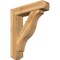 Ekena Millwork Funston Craftsman Rough Sawn Bracket w/ Offset Brace, Western Red Cedar, 8"W x 34"D x 40"H BKT0806X34X40FST04RWR - alternate 1
